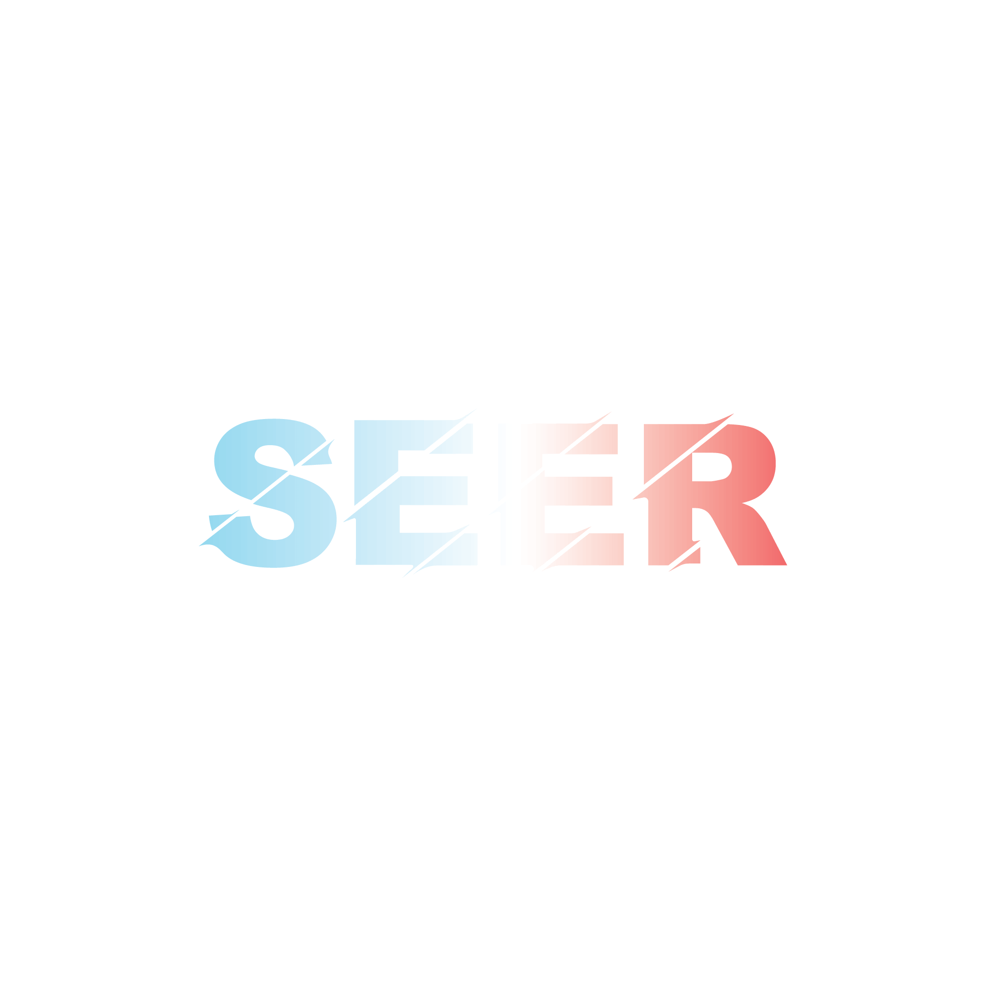 SEER HVAC logo rotating gently