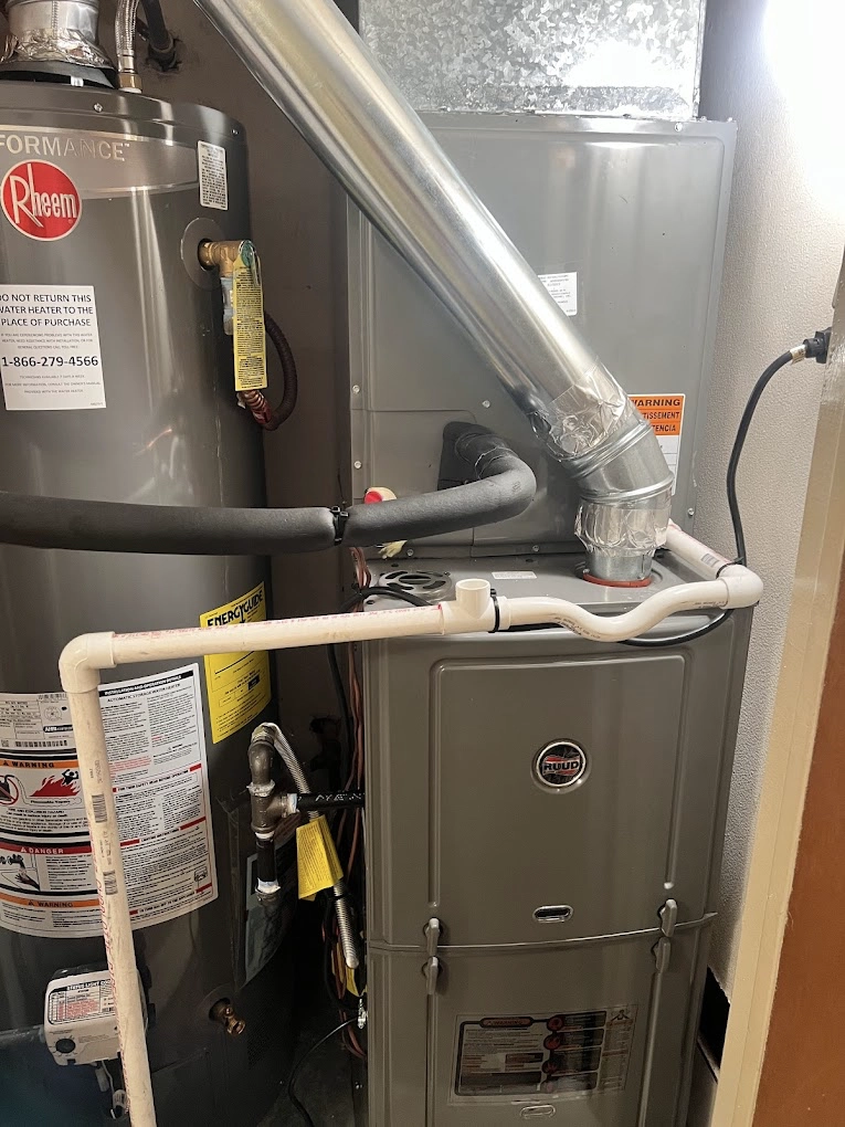 Picture of Heating unit from Seer HVAC company. 